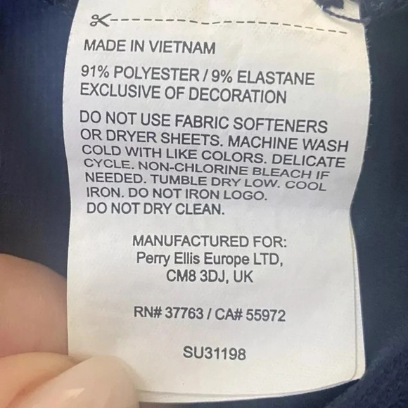 Callaway Golf Opti Dri Polo Shirt‎ Navy Blue Men’s Size Large (1026) - Picture 7 of 7